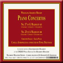 Wolfgang Amadeus Mozart (1756-1791): Klavierkonzerte Nr.17 &amp; 23, CD
