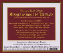 Georg Philipp Telemann (1681-1767): Musique Baroque de Telemann, CD