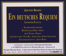 Johannes Brahms (1833-1897): Ein Deutsches Requiem op.45 (Londoner Version), CD