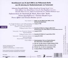 Tschernobyl-Konzert in der Philharmonie Berlin (20.Jahrestag), CD