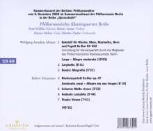 Wolfgang Amadeus Mozart (1756-1791): Quintett KV 452 für Klavier &amp; Bläser, CD