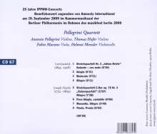 Pellegrini Quartett - Benefitzkonzert zugunsten von Amnesty International in der Berliner Philharmonie 2009, CD
