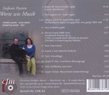Thomas Sauer - Worte wie Musik (Sinfonie Passion), CD