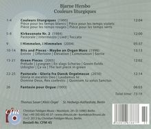 Bjarne Hersbo (geb. 1946): Orgelwerke, CD