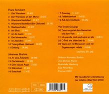 Johannes Brahms (1833-1897): Lieder, CD