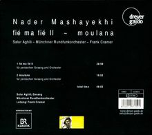 Nader Mashayekhi (geb. 1958): Fie ma fie II für persischen Gesang &amp; Orchester, CD