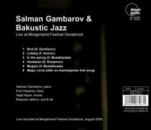 Salman Gambarov &amp; Bakustic Jazz: Live At Morgenland Festival Osnabrück, August 2009, CD