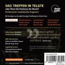 RIAS-Kammerchor - Das Treffen in Telgte oder Dient die Poeterey der Musik?, CD