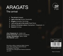 Aragats: The Arrival - Live At Morgenland Festival Osnabrück 2015, CD