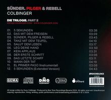 Colbinger: Sünder, Pilger &amp; Rebell Part II, CD