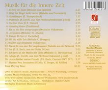 Santec Music Orchestra: Musik für die Innere Zeit - Feierliche Instrumentalmusik, CD