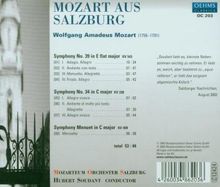 Wolfgang Amadeus Mozart (1756-1791): Symphonien Nr.34 &amp; 39, CD