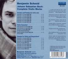Johann Sebastian Bach (1685-1750): Violinkonzerte BWV 1041-1043, 5 CDs