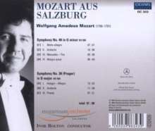 Wolfgang Amadeus Mozart (1756-1791): Symphonien Nr.38 &amp; 40, CD