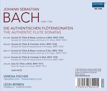 Johann Sebastian Bach (1685-1750): Flötensonaten BWV 1030,1032,1034,1035, CD