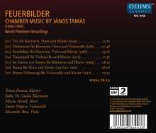 Janos Tamas (1936-1995): Kammermusik "Feuerbilder", CD