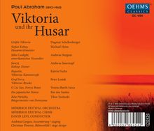 Paul Abraham (1892-1960): Viktoria und ihr Husar, CD