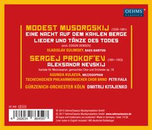 Modest Mussorgsky (1839-1881): Eine Nacht auf dem kahlen Berg, CD