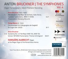 Anton Bruckner (1824-1896): Sämtliche Symphonien in Orgeltranskriptionen Vol.4, CD