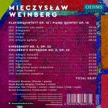 Mieczyslaw Weinberg (1919-1996): Klavierquintett op.18, CD