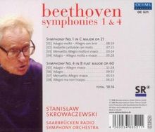 Ludwig van Beethoven (1770-1827): Symphonien Nr.1 &amp; 4, CD