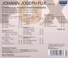 Johann Joseph Fux (1660-1741): 2 Ouvertüren a 4, CD