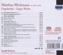 Matthias Weckmann (1619-1674): Orgelwerke, Super Audio CD