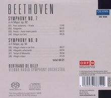 Ludwig van Beethoven (1770-1827): Symphonien Nr.7 &amp; 8, Super Audio CD