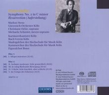 Gustav Mahler (1860-1911): Symphonie Nr.2, 2 Super Audio CDs