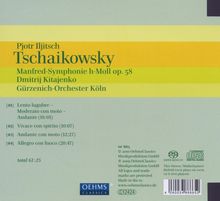 Peter Iljitsch Tschaikowsky (1840-1893): Manfred-Symphonie op.58, CD