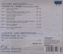 Olivier Messiaen (1908-1992): Visions De L'Amen für 2 Klaviere, CD