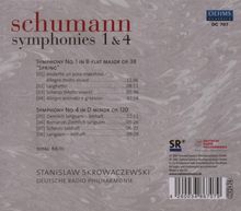 Robert Schumann (1810-1856): Symphonien Nr.1 &amp; 4, CD