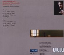 Johann Sebastian Bach (1685-1750): Cellosuiten BWV 1007-1012, 2 CDs