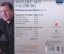 Wolfgang Amadeus Mozart (1756-1791): Symphonien Nr.36 &amp; 41, CD