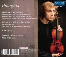 Albrecht Menzel - Thoughts, CD