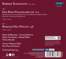 Robert Schumann (1810-1856): Der Rose Pilgerfahrt op.112, 2 CDs