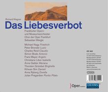 Richard Wagner (1813-1883): Das Liebesverbot, 3 CDs