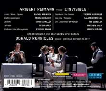 Aribert Reimann (1936-2024): L'Invisible, 2 CDs