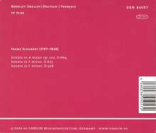 Franz Schubert (1797-1828): Klaviersonaten D.625,664,958, CD