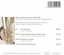 Ralph Vaughan Williams (1872-1958): Symphonie Nr.5, CD
