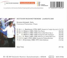 Nicolas Altstaedt - Werke für Cello &amp; Klavier, CD