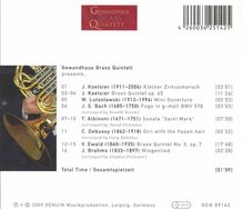 Gewandhaus Brass Quintett presents ..., CD