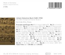 Johann Sebastian Bach (1685-1750): Das Wohltemperierte Klavier 2, 2 CDs