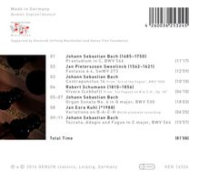 Johannes Lang - Bach and B-A-C-H, CD