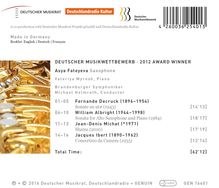 Musik für Saxophon &amp; Klavier, CD