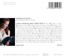 Johann Sebastian Bach (1685-1750): Goldberg-Variationen BWV 988, CD