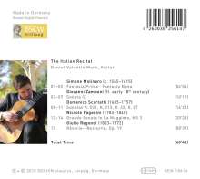 Daniel Valentin Marx - The Italian Recital, CD