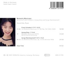 Yeseul Kim - Moments Musicaux, CD