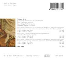 Johann Graf (1688-1750): Sonaten für Violine &amp; Bc, CD