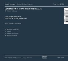 Tilman Sillescu (geb. 1969): Symphonie Nr.1 "Nachtlichter", CD